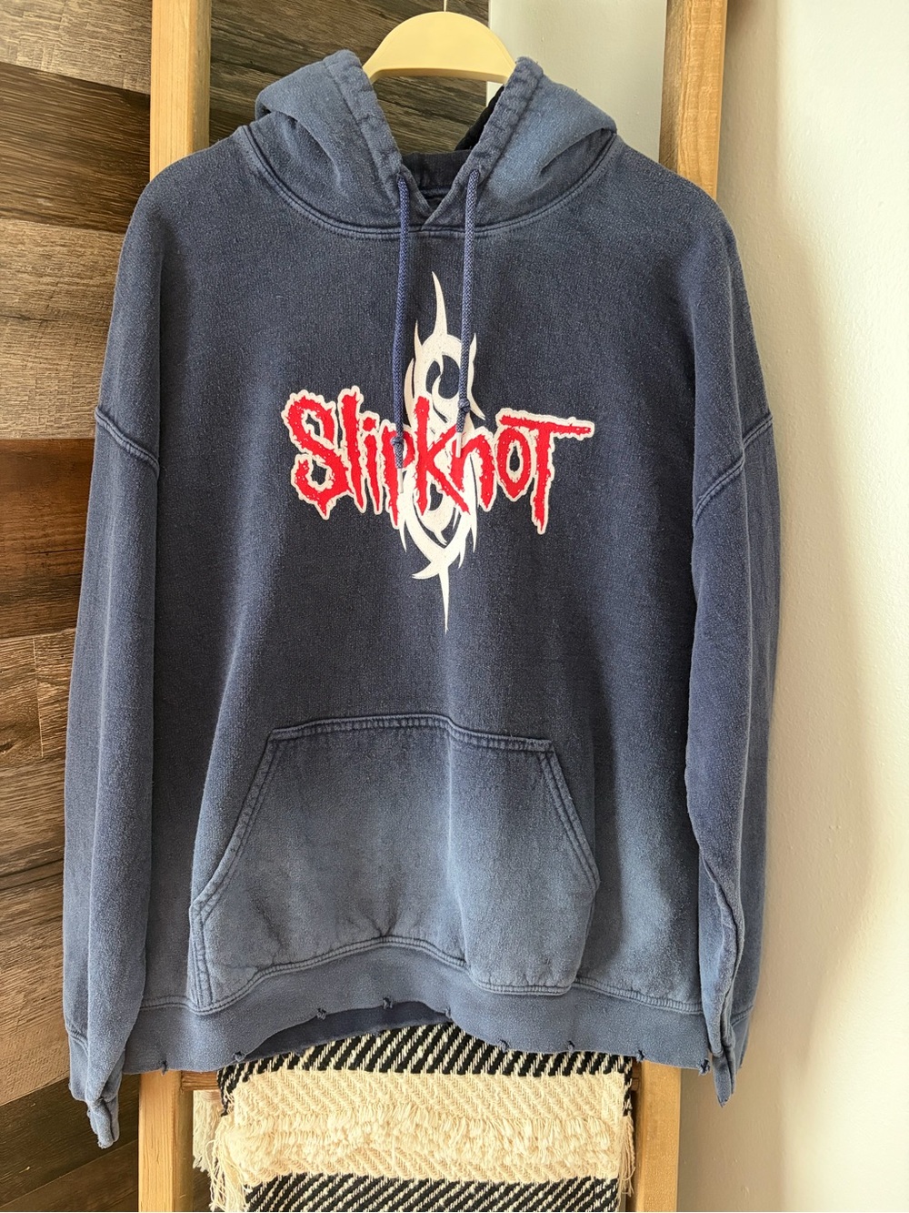 🆕 Slipknot Distressed Hoodie